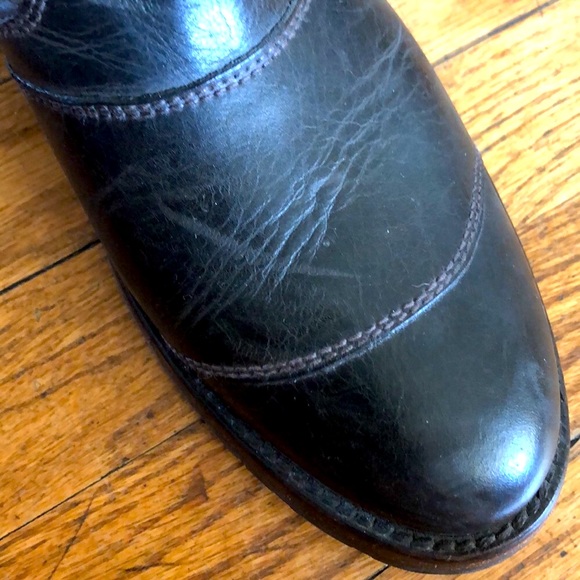 Belstaff women’s black moto ankle boot 37 1/2 - Picture 12 of 13